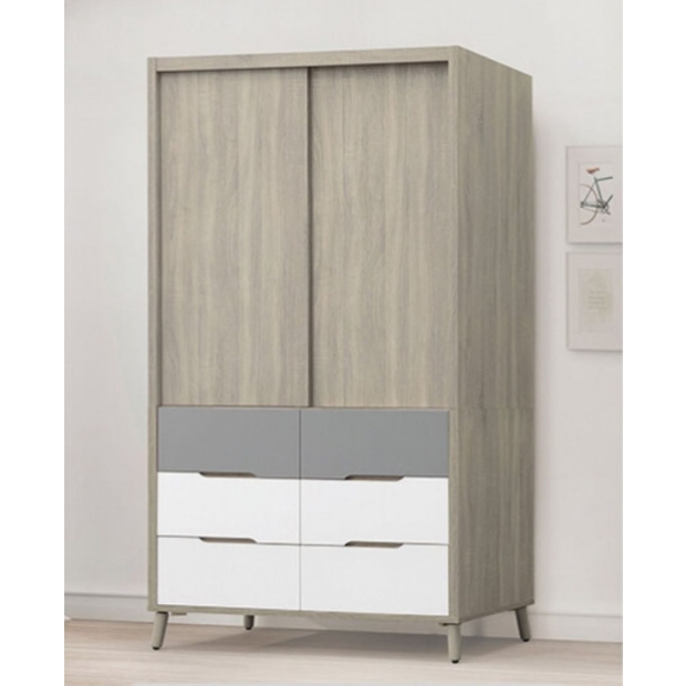 肯詩特淺灰雙色4尺推門衣櫥.jpg