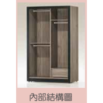 灰橡色4尺拉門衣櫥1.png